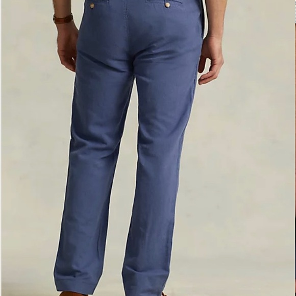 Polo Ralph Lauren Classic Fit Linen-Cotton PantBig & Tall - Picture 2 of 6